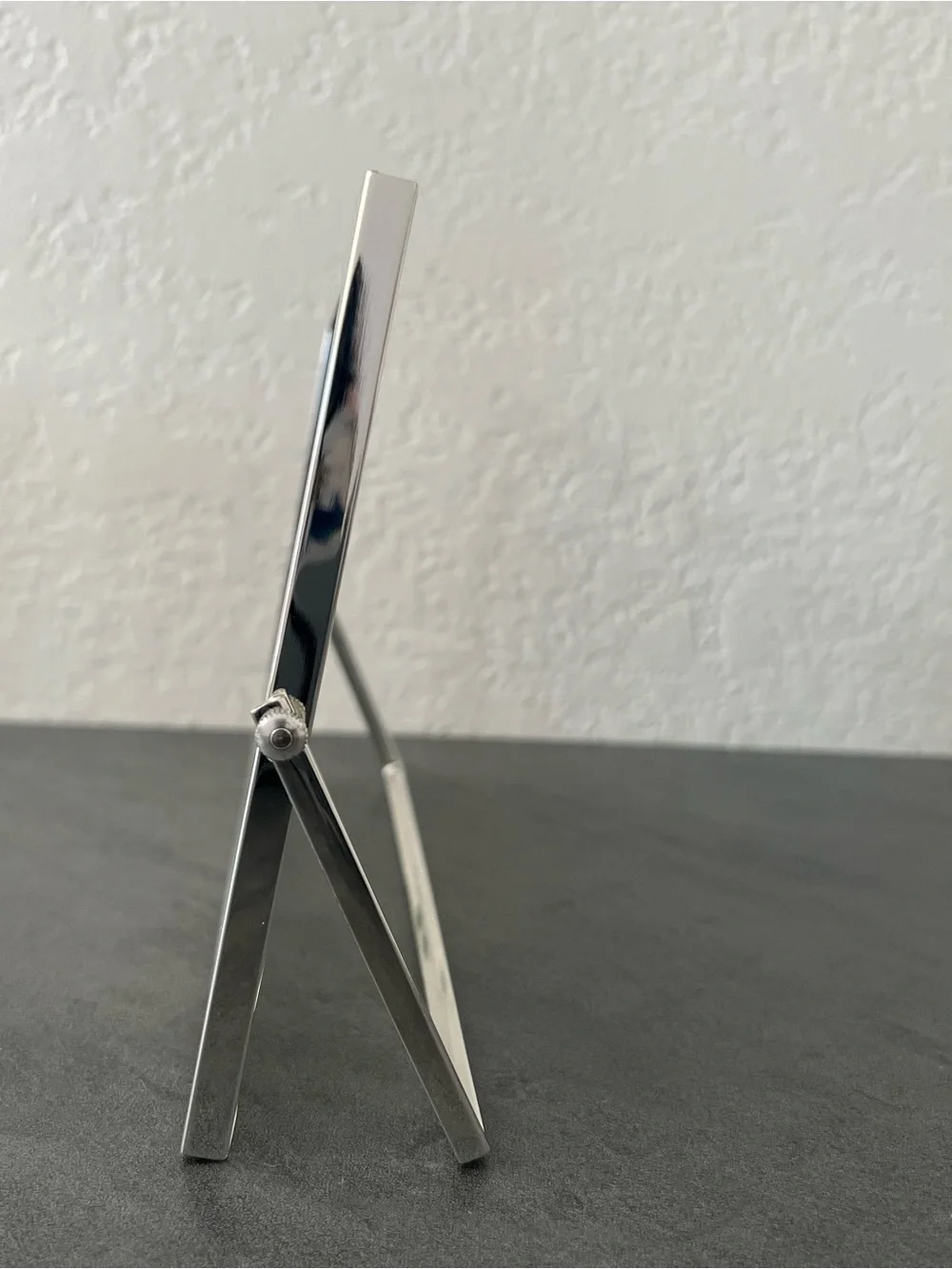 NEW Things Remembered Silver Color Brass Engraveable Stand Up‎ Picture Frame 4x6
